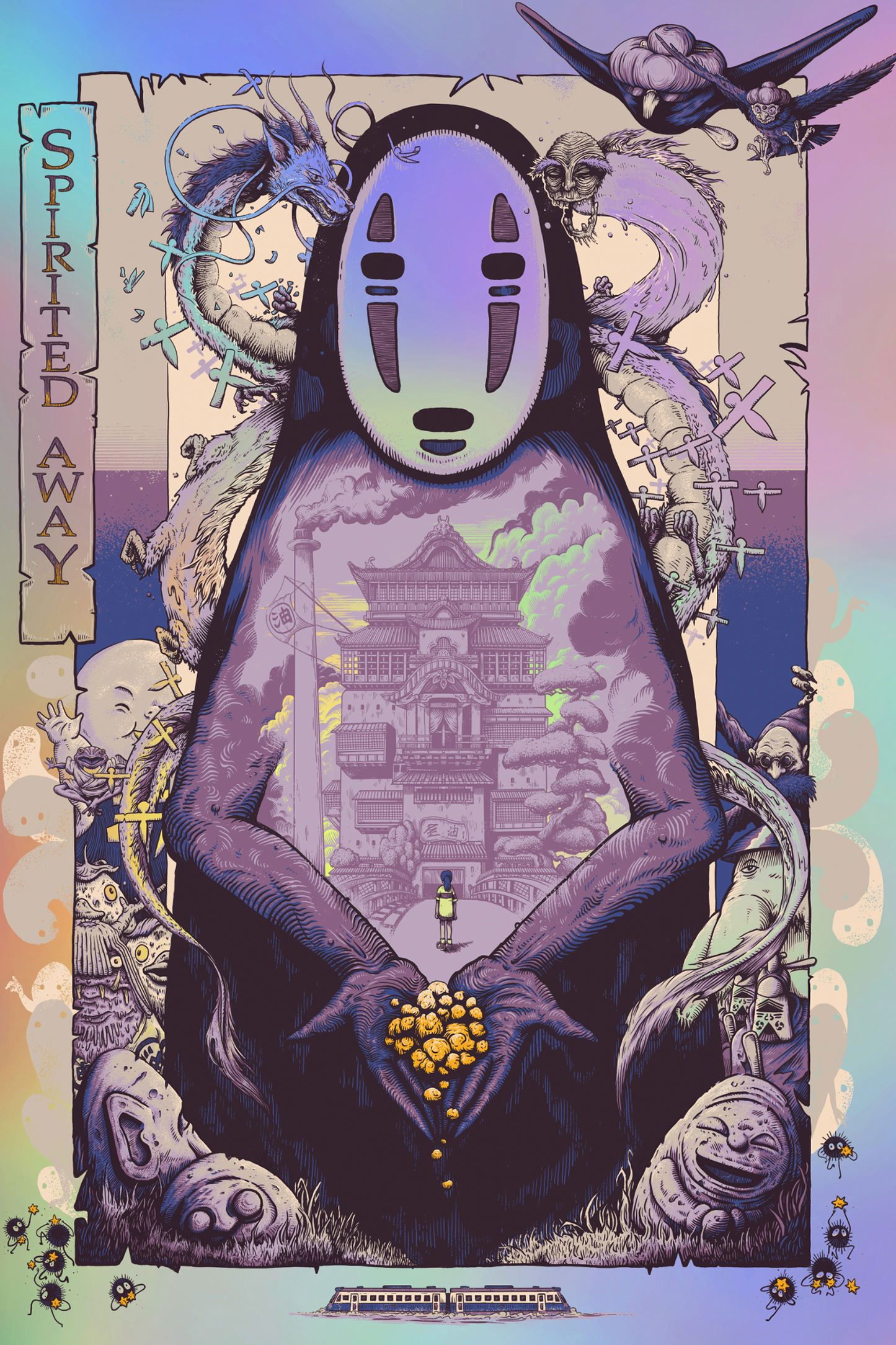 Alex Hovey "Spirited Away" Variant - Rainbow Foil