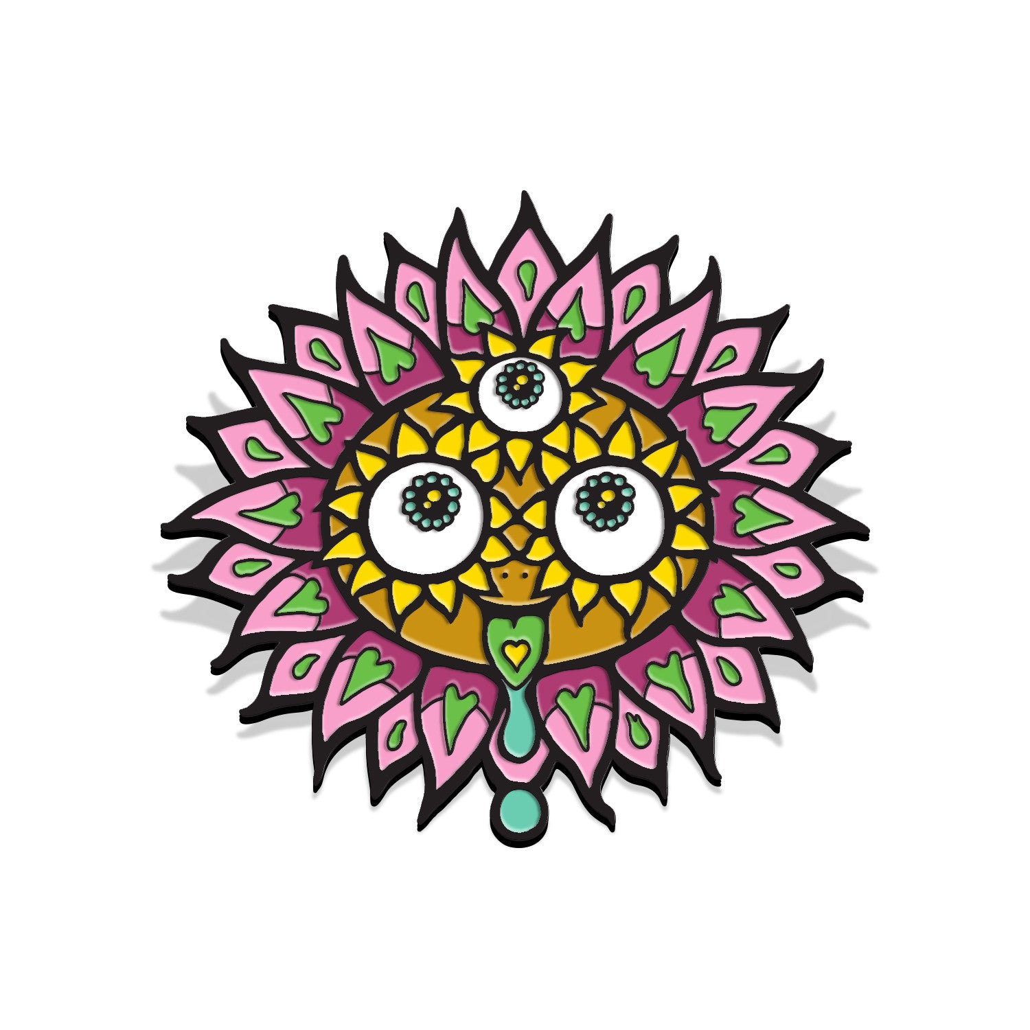 Marq Spusta "Bloomer #2" Enamel Pin