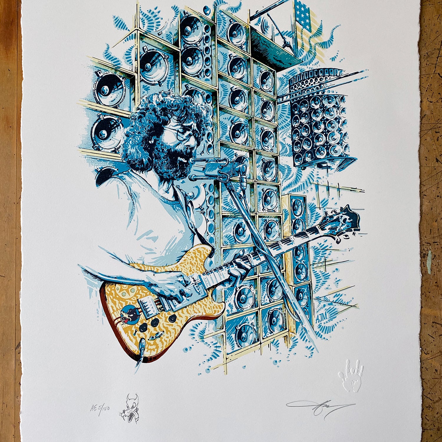 AJ Masthay "Stella Blue" LOTTERY ENTRY