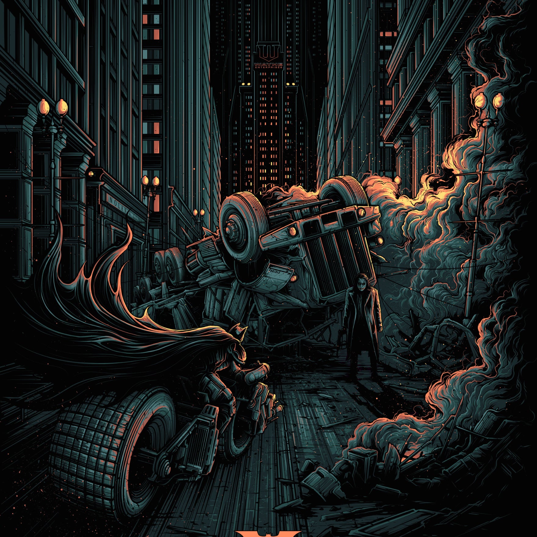 Dan Mumford "The Dark Knight"