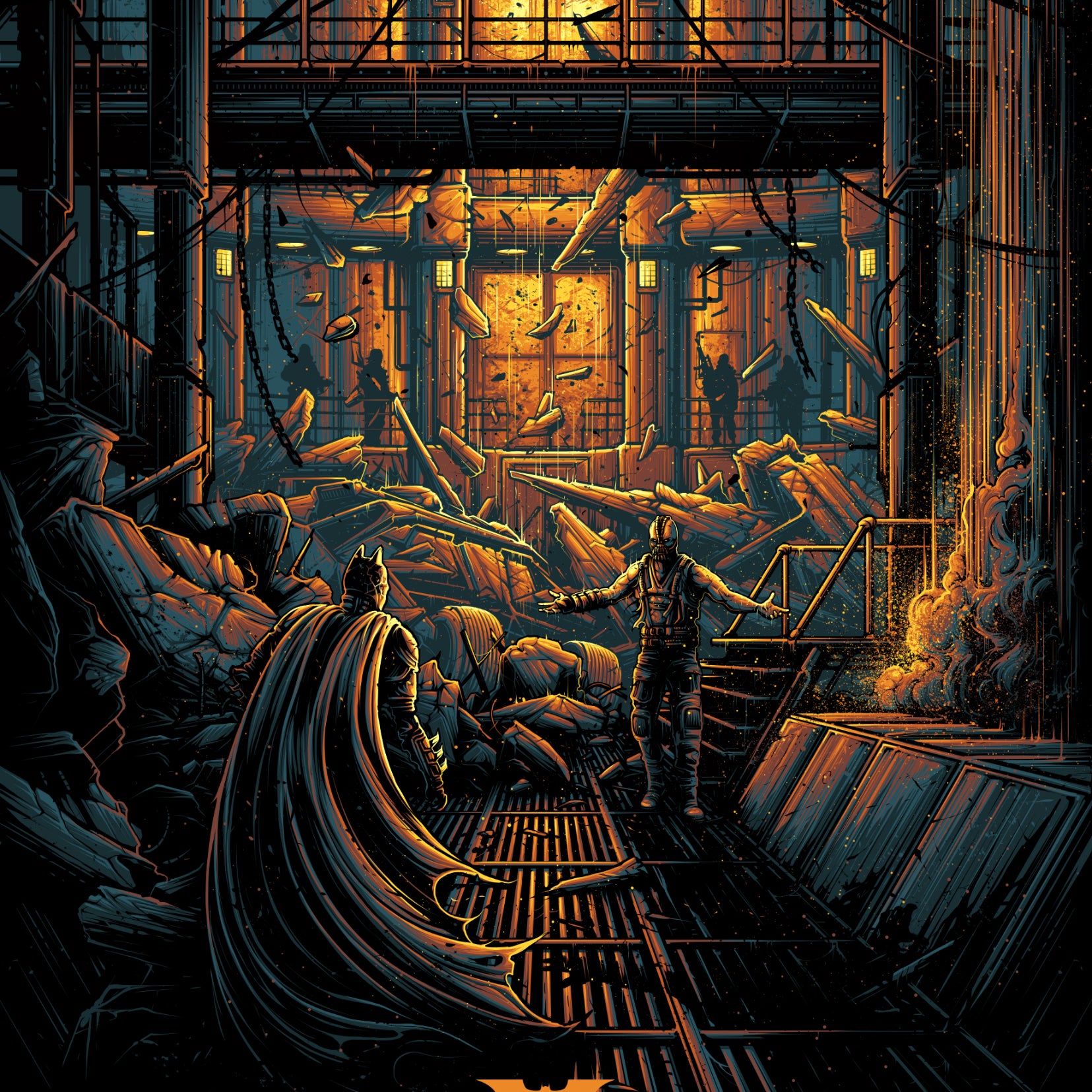 Dan Mumford "The Dark Knight Rises"
