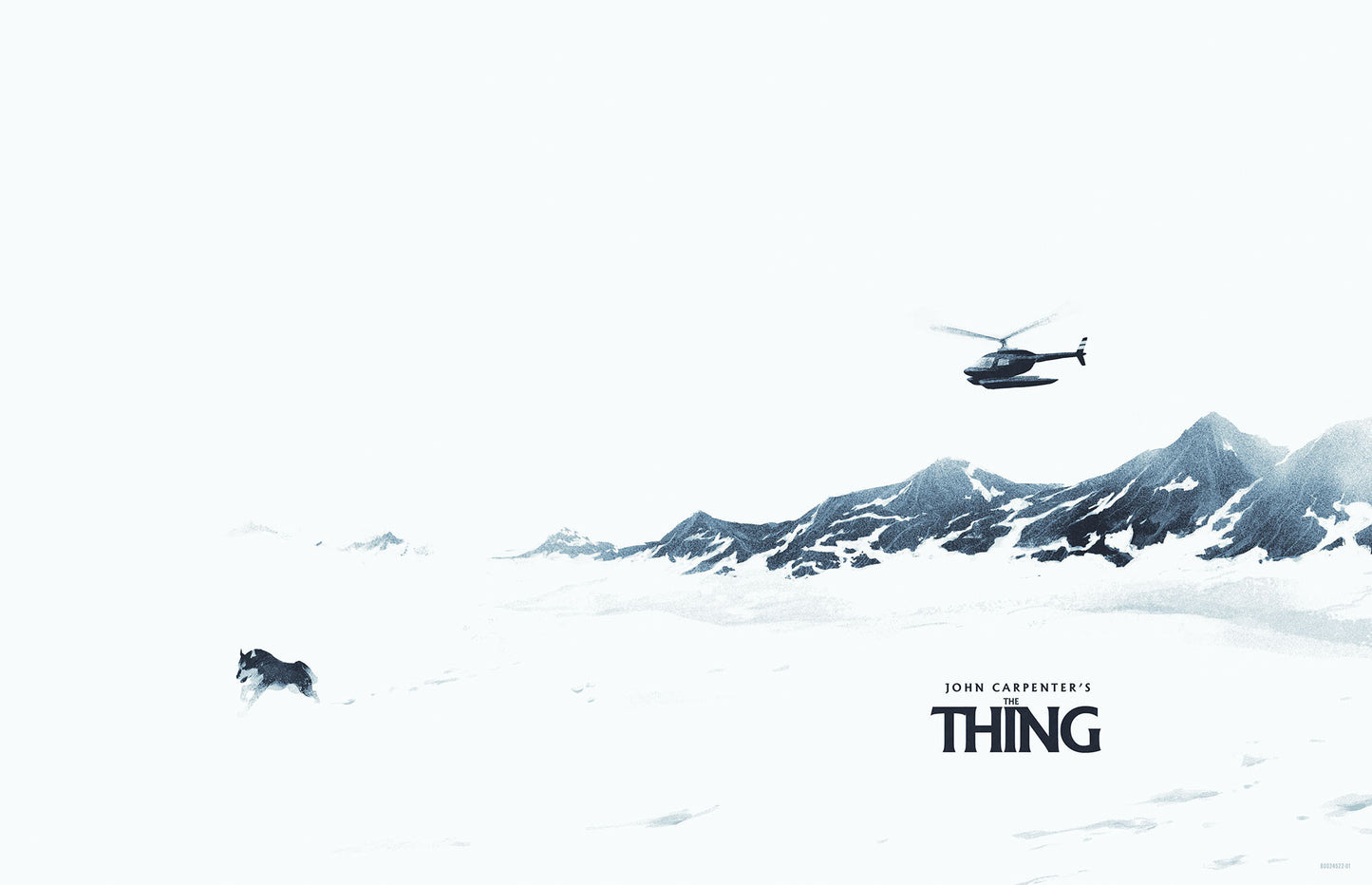 Waxwork Records "The Thing" Snow Edition Vinyl