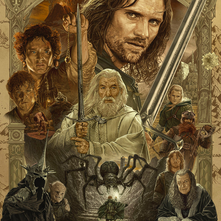Juan Burgos "The Lord of the Rings: The Return of the King" Timed Edition