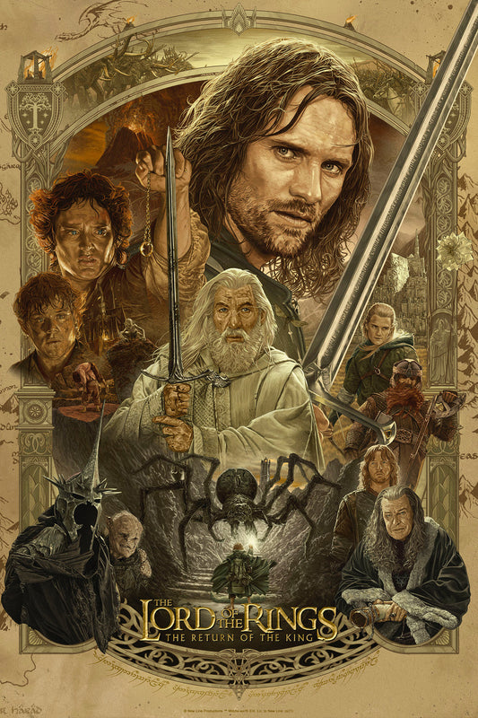 Juan Burgos "The Lord of the Rings: The Return of the King" Timed Edition