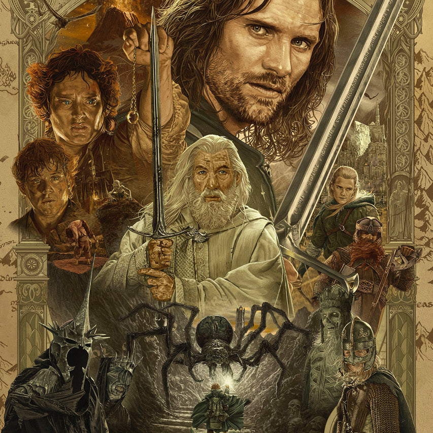 Juan Burgos "The Lord of the Rings: The Return of the King" Variant