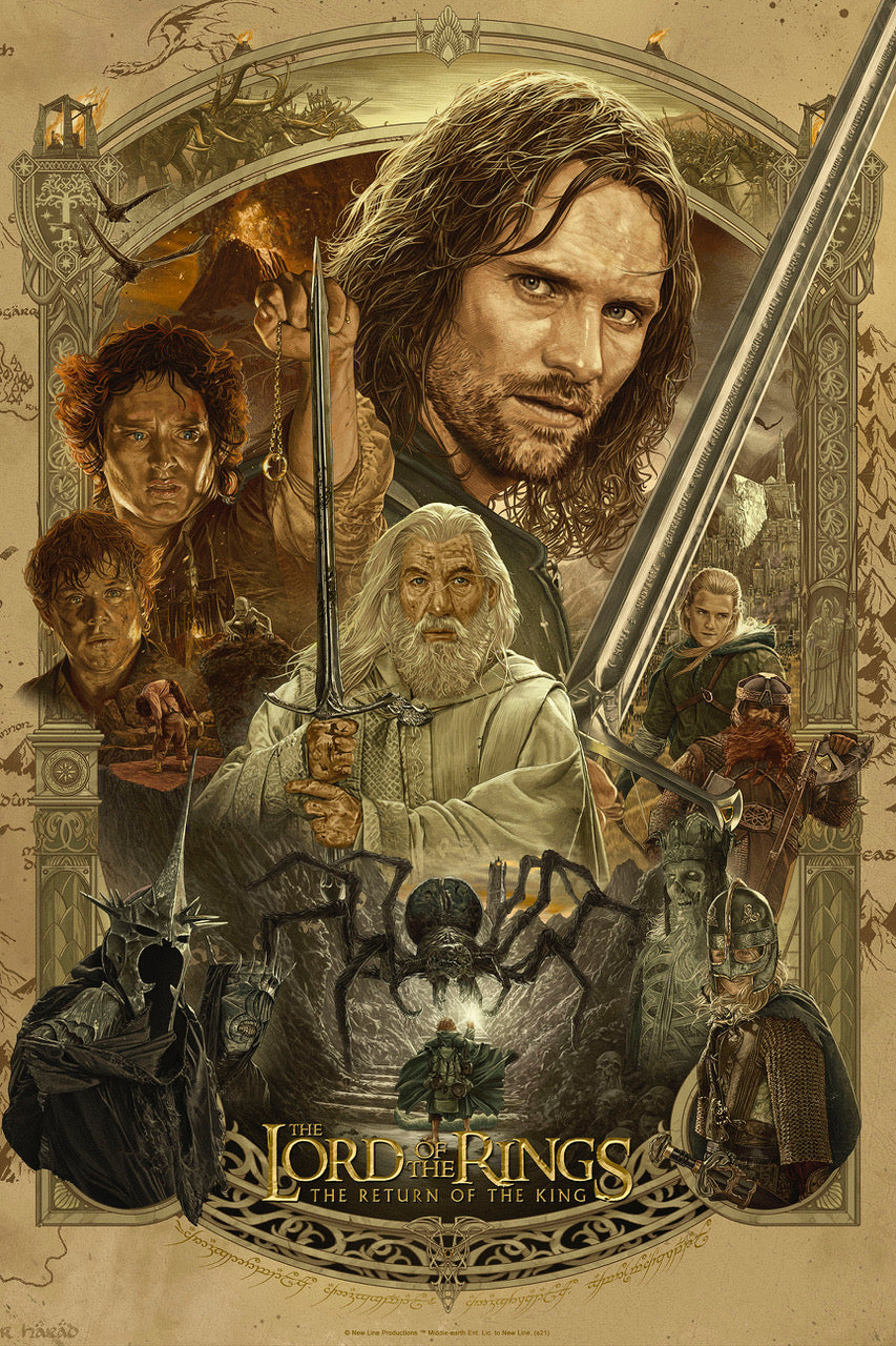 Juan Burgos The Lord Of The Rings The Return Of The King Variant Juan burgos the lord of the rings the return of the king variant