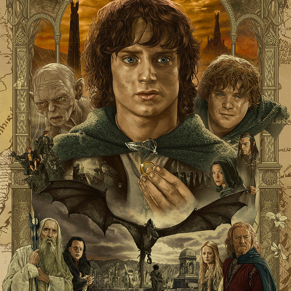 Juan Burgos "The Lord of the Rings: The Two Towers" Timed Edition