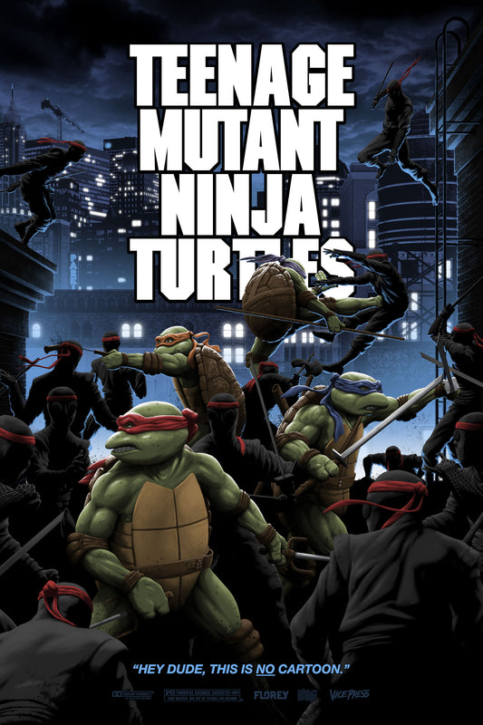 Florey "Teenage Mutant Ninja Turtles" Timed Edition