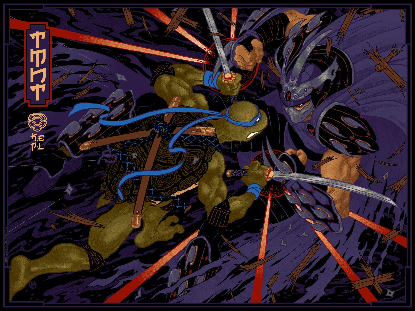 Peter Diamond "Leo vs. Shredder"