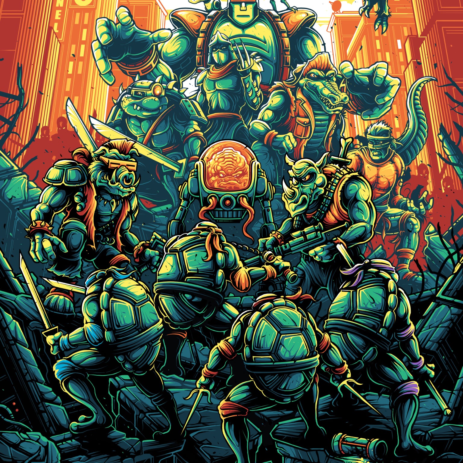 Dan Mumford "Teenage Mutant Ninja Turtles"
