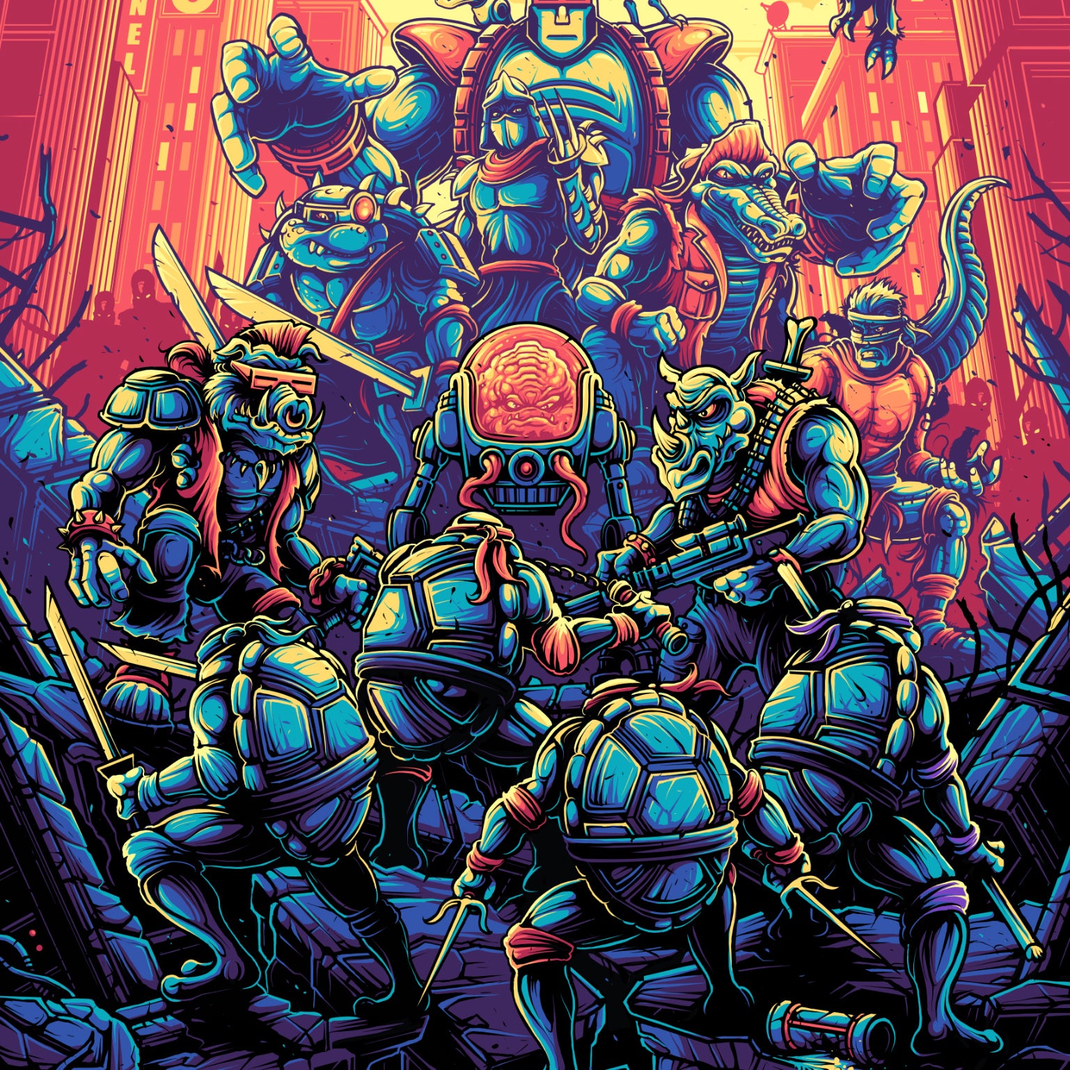 Dan Mumford "Teenage Mutant Ninja Turtles" Variant