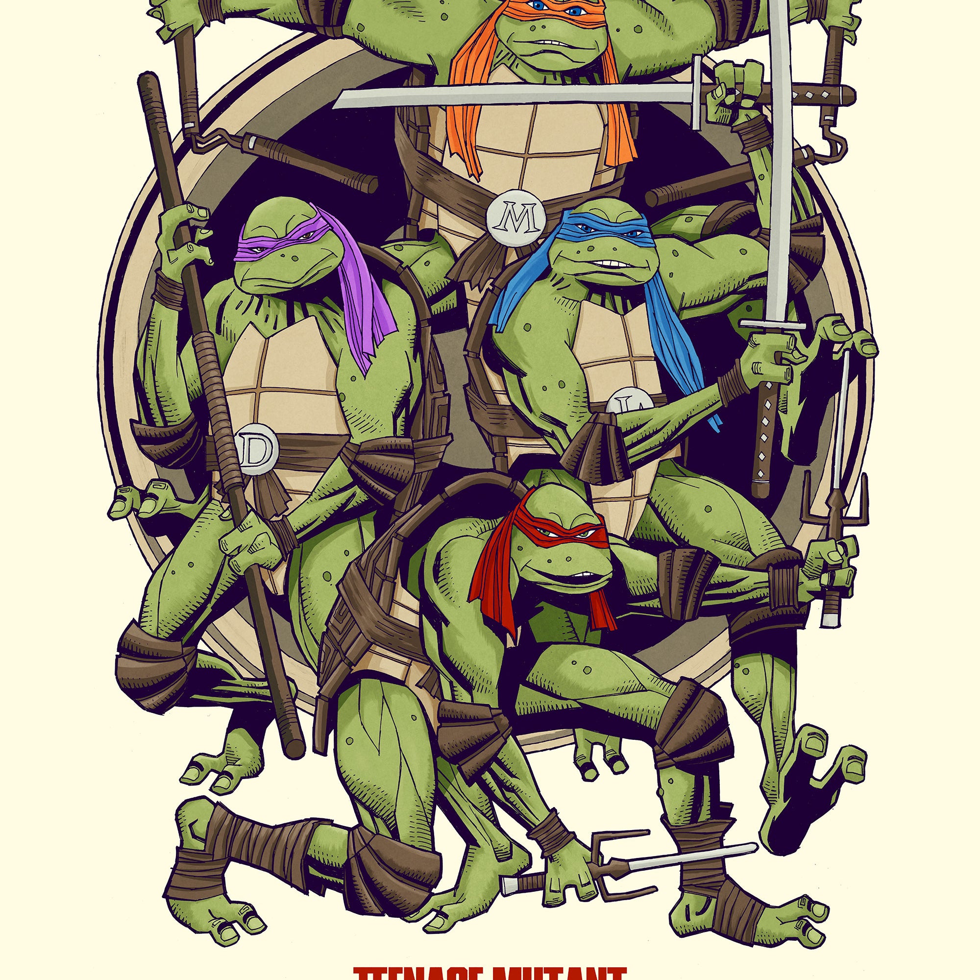 Mick McMahon "Teenage Mutant Ninja Turtles"