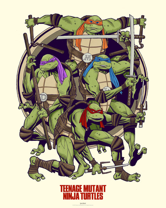 Mick McMahon "Teenage Mutant Ninja Turtles"