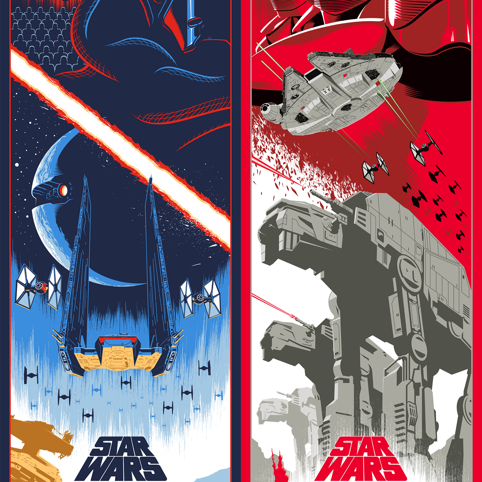 Eric Tan "Star Wars: The Force Awakens + The Last Jedi" SET