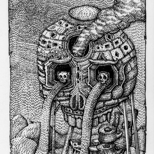 David Welker "Tears of a Bone" Letterpress