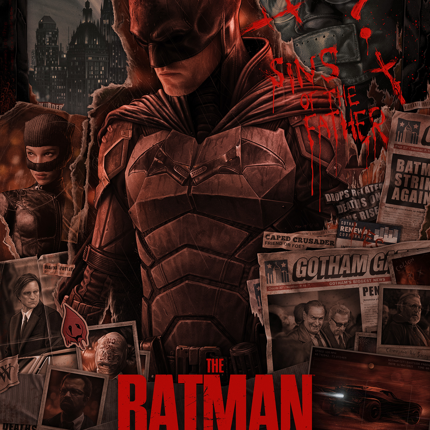Sam Green "The Batman" Variant – Bottleneck Gallery
