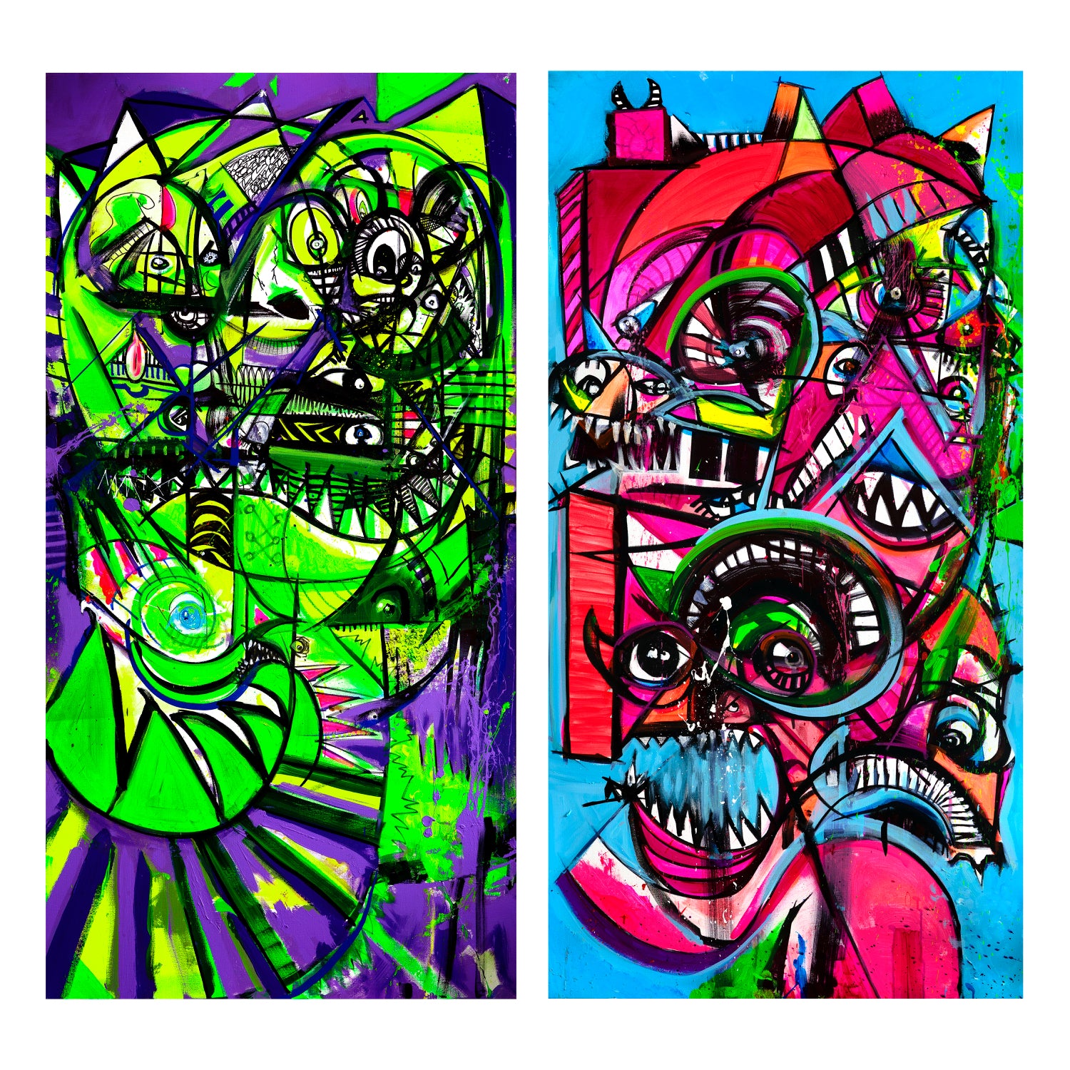 Joey Feldman "The Present: Diptych"