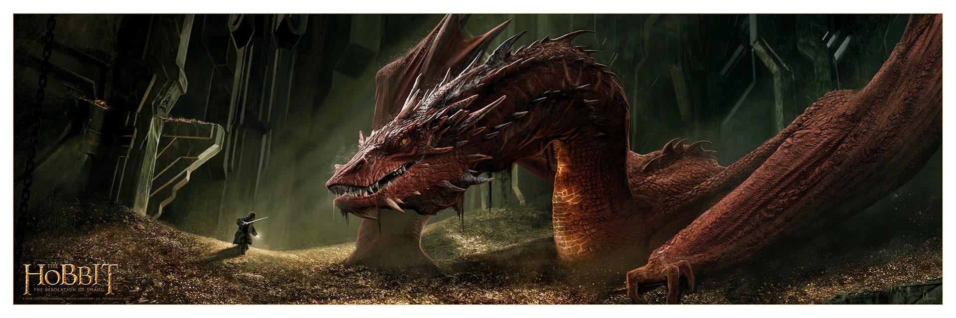 Pablo Olivera "Bilbo vs. Smaug" AP