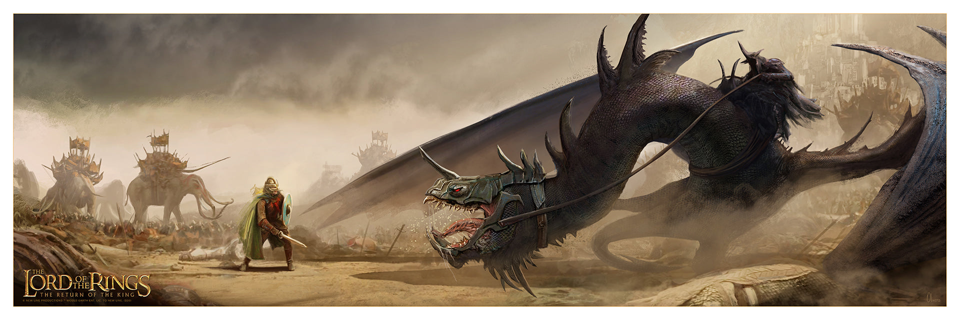Pablo Olivera "Eowyn vs. The Nazgul"