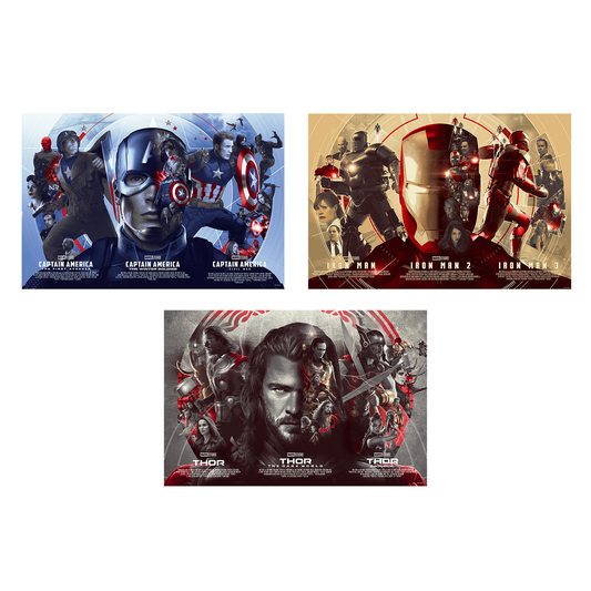 Devin Schoeffler "The Marvel Triptychs" SET