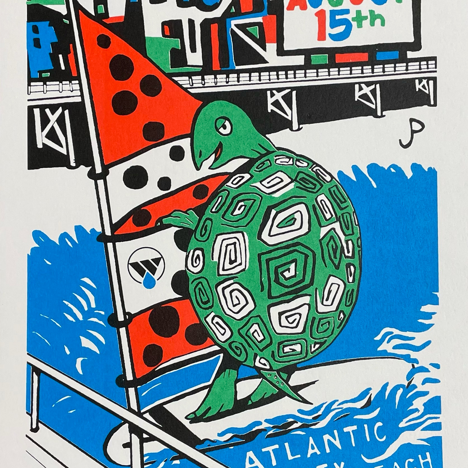 Jim Pollock "Atlantic City Turtles 8-15-21"