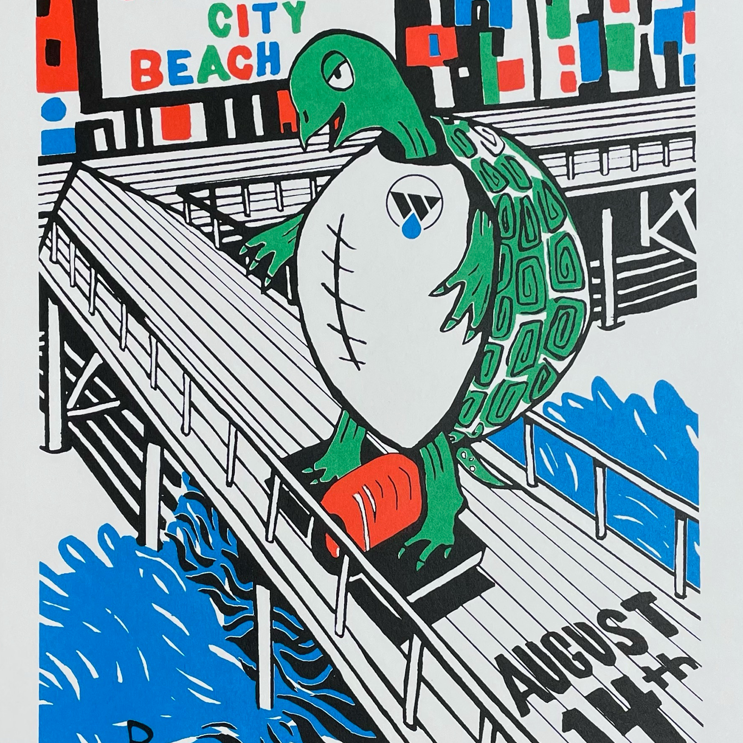 Jim Pollock "Atlantic City Turtles 8-14-21"