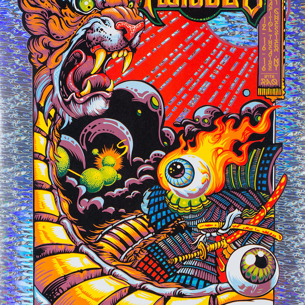 AJ Masthay "Twiddle - December 16th, 2016" Magma Holo Foil
