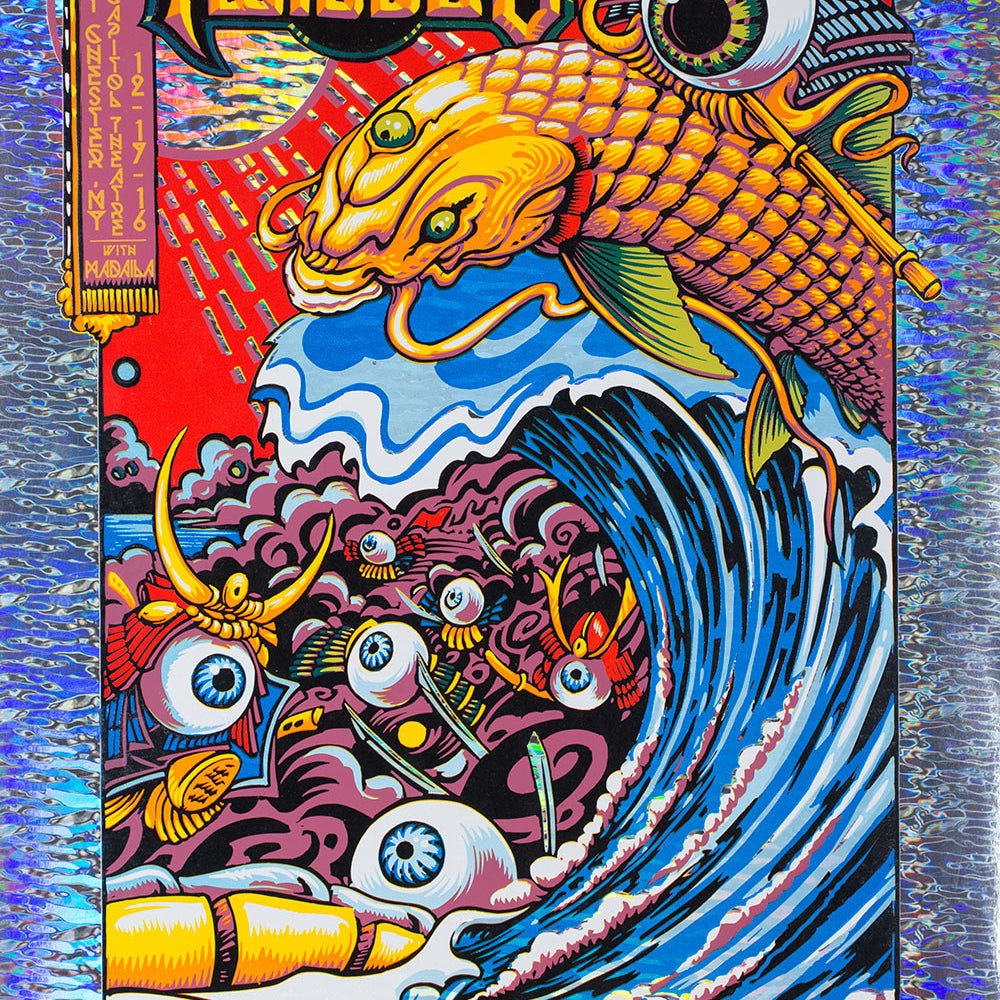 AJ Masthay "Twiddle - December 17th, 2016" Magma Holo Foil