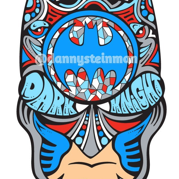 Danny Steinman "The Dark Knight: US Blues" Enamel Pin