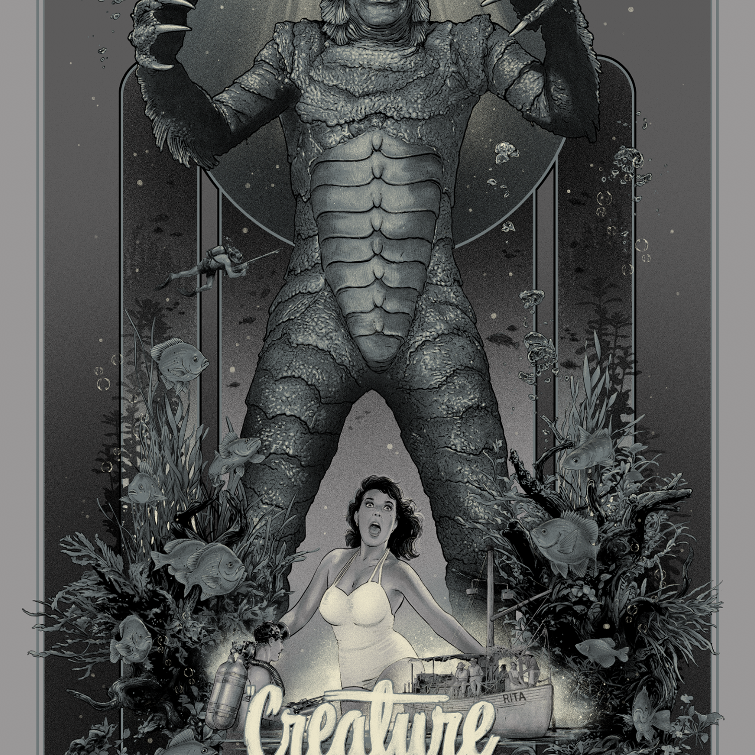 Vance Kelly "Creature from the Black Lagoon"