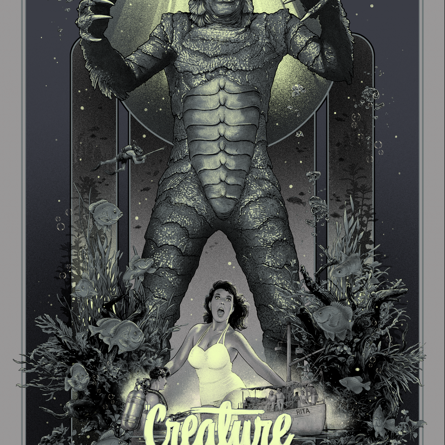Vance Kelly "Creature from the Black Lagoon" Variant