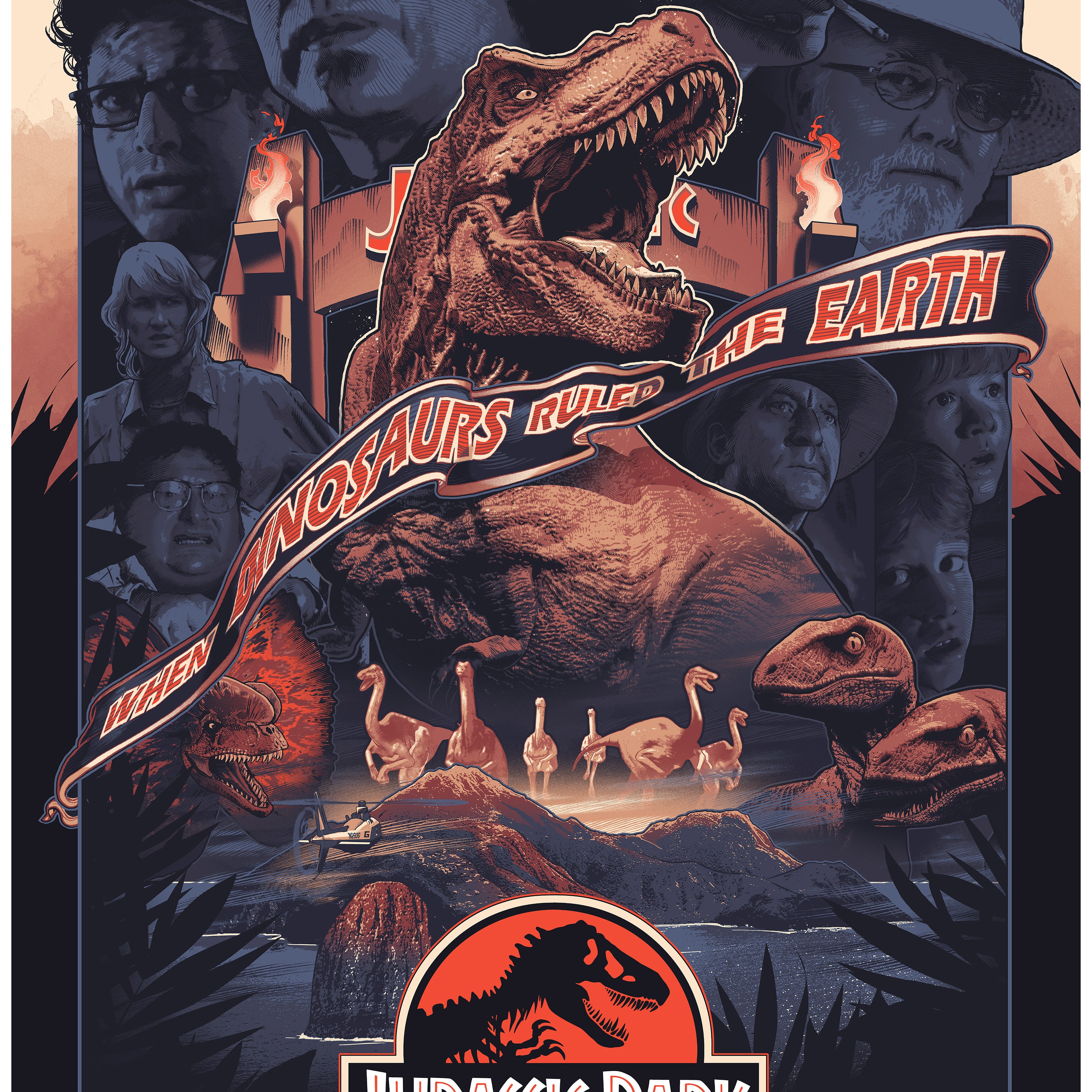 John Guydo "Jurassic Park" Variant