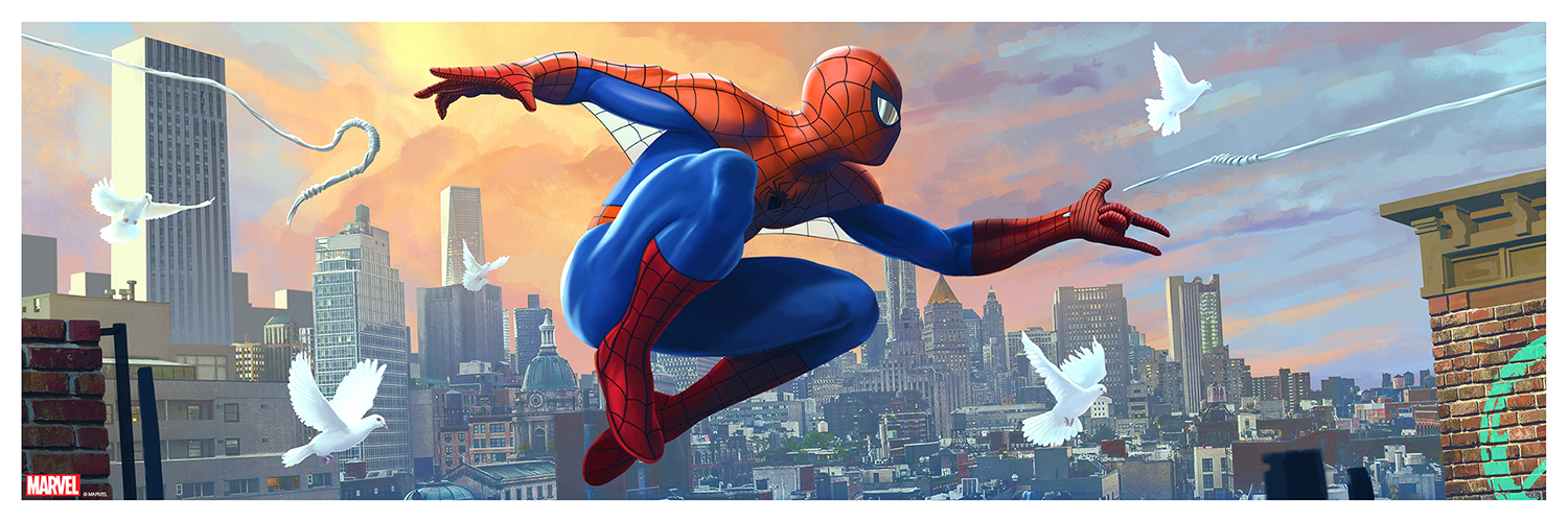 Pablo Olivera "Spider-Scape" Version B