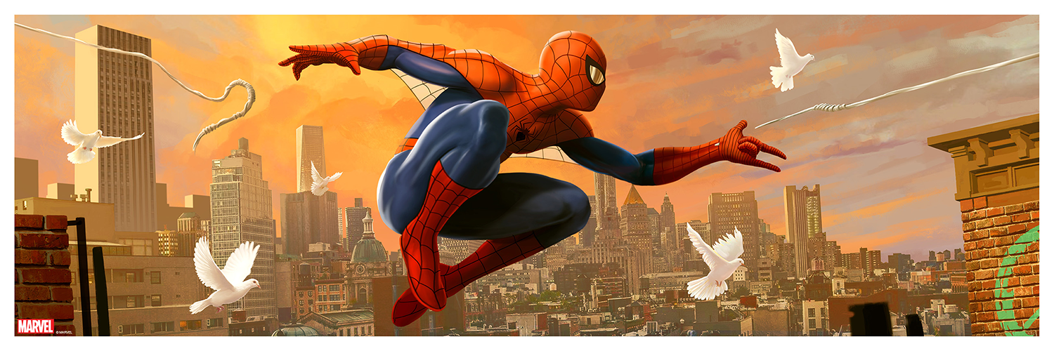 Pablo Olivera "Spider-Scape" Version C