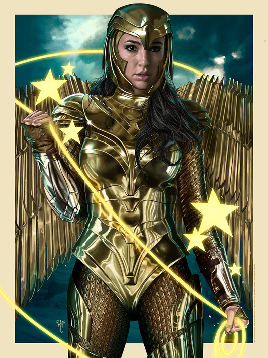 Juan Burgos "Wonder Woman" Winged Armor