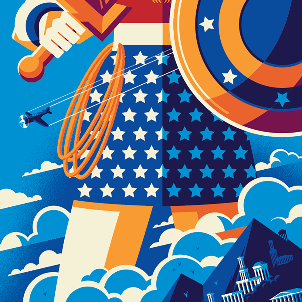 Tom Whalen "Golden Age: Wonder Woman"