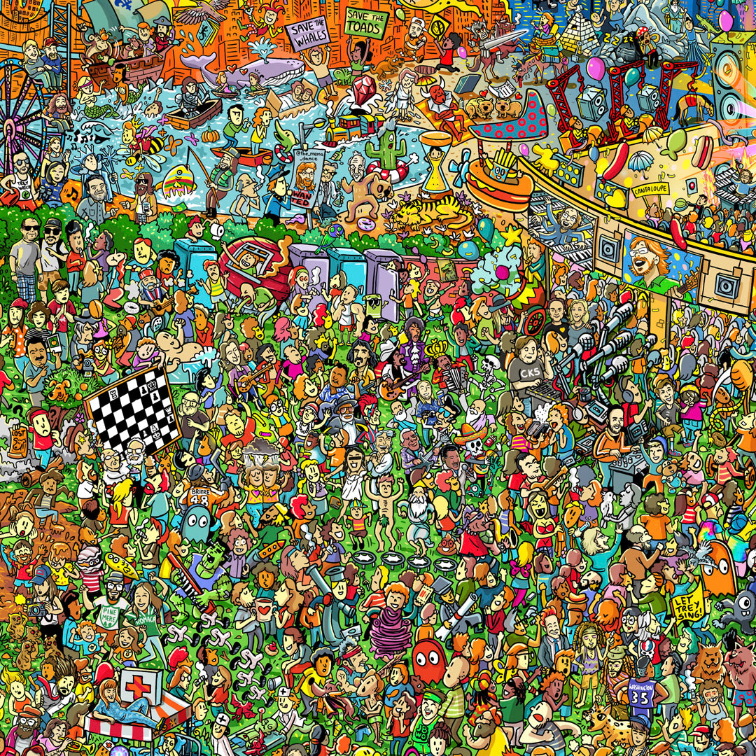 "Where's Walfredo?" - A Phish Inspired Seek & Find Experience