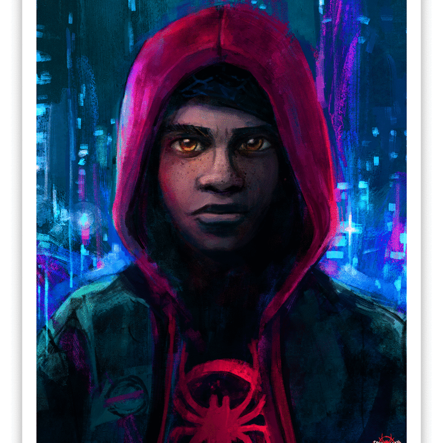 Alice X. Zhang "Spider Man: Into the Spider-Verse" SET