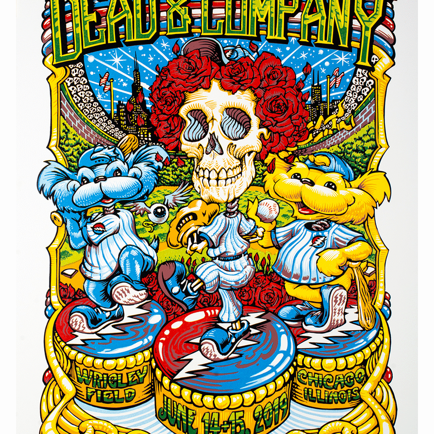 AJ Masthay/Mike Dubois "Dead & Company - Wrigley" SET