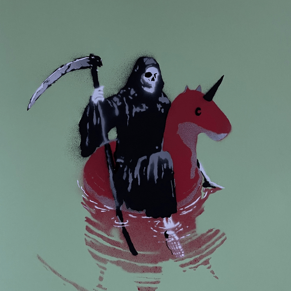 Ubik "Reaper Float" Hand Sprayed Variant