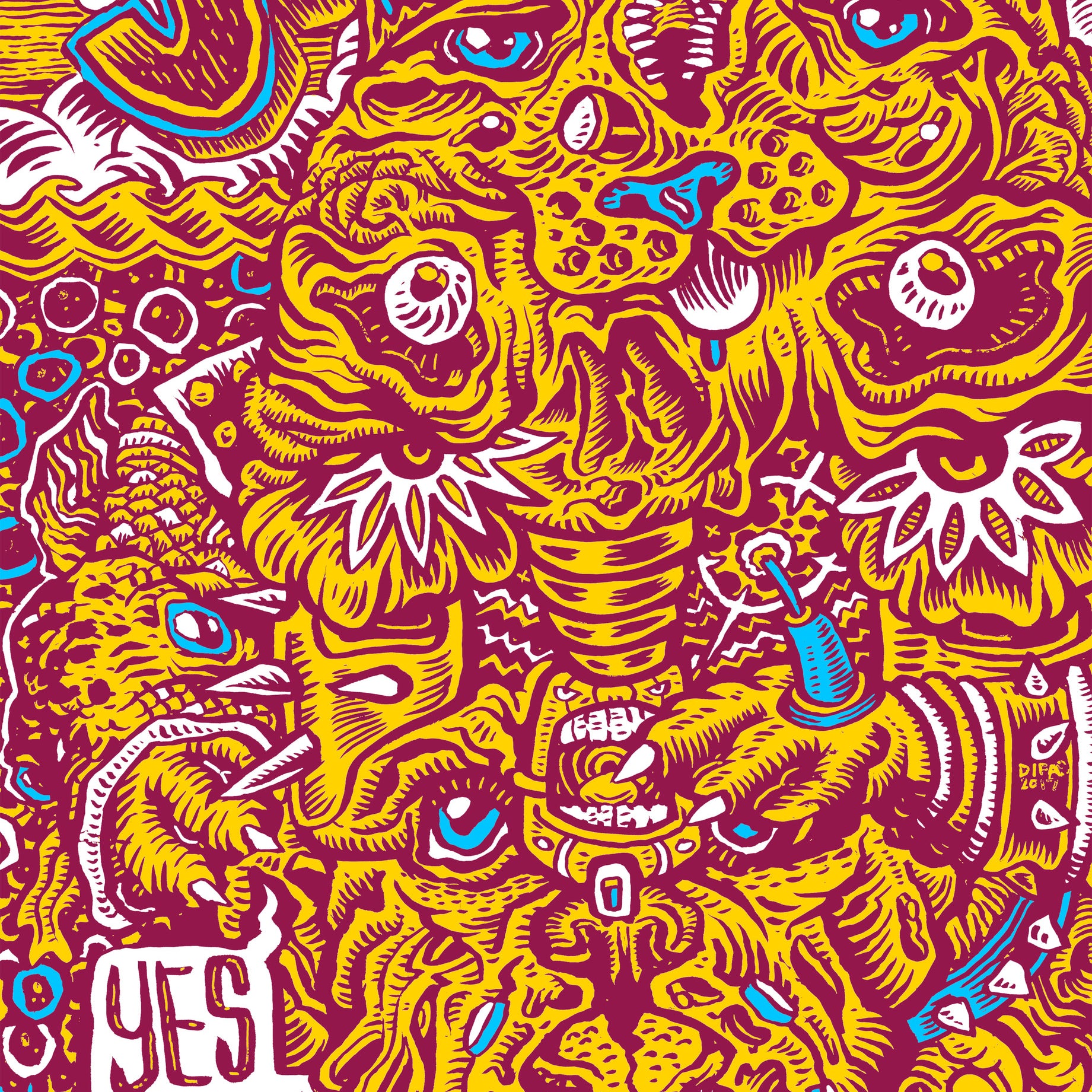 Nick Difabbio "HARPUA" Yellow Variant