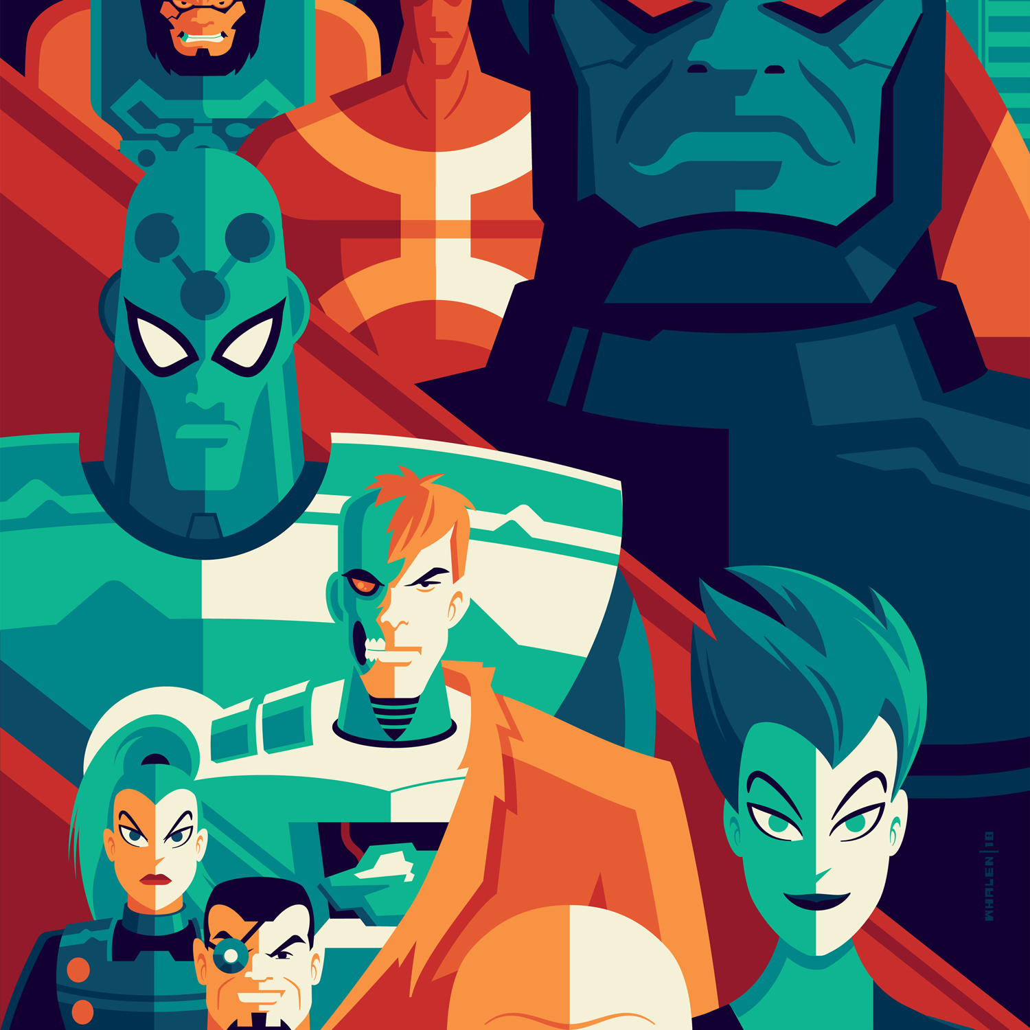 Tom Whalen "Superman: The Animated Series"