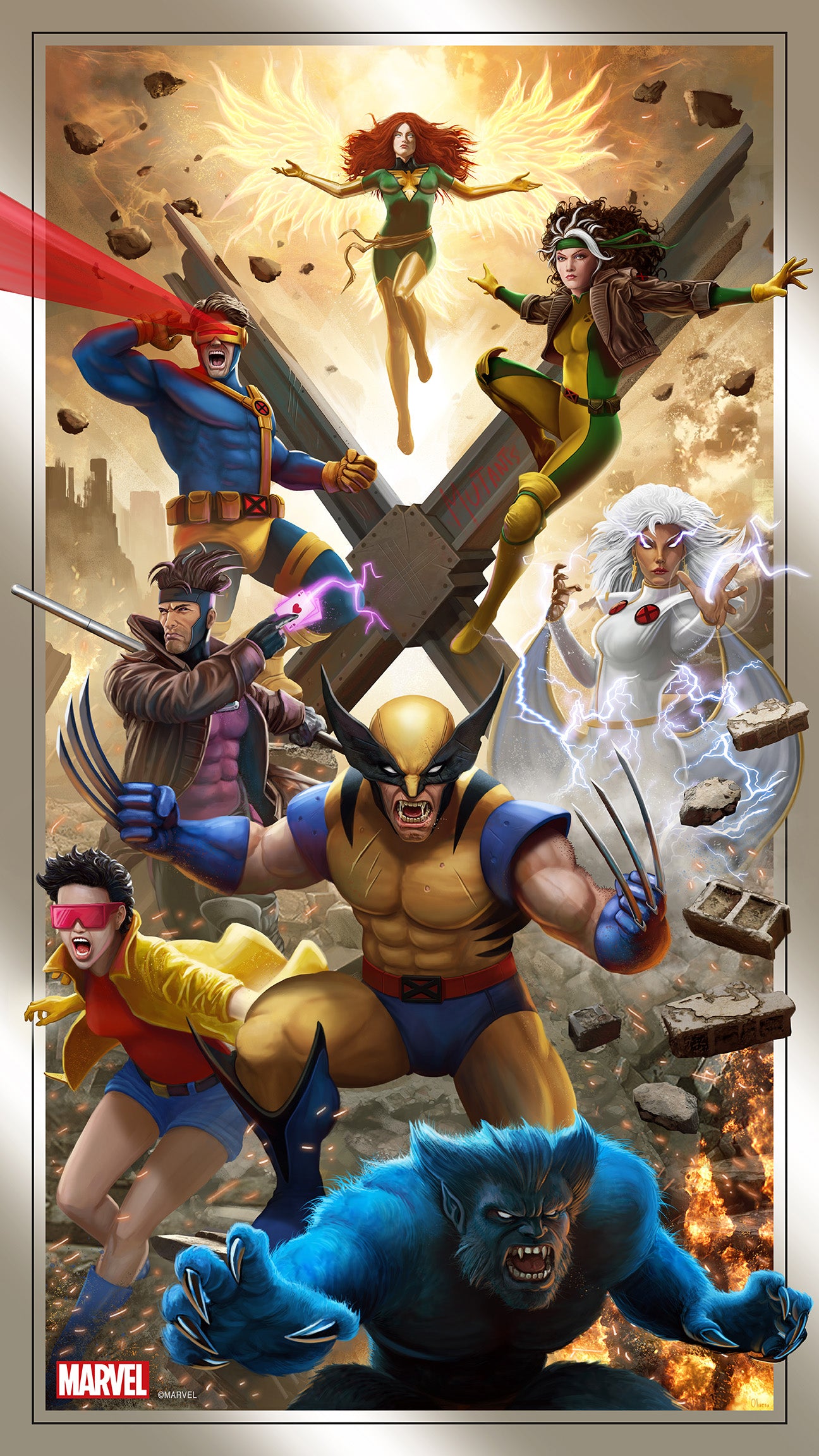 Pablo Olivera "X-Men: The Animated Series" FOIL Variant