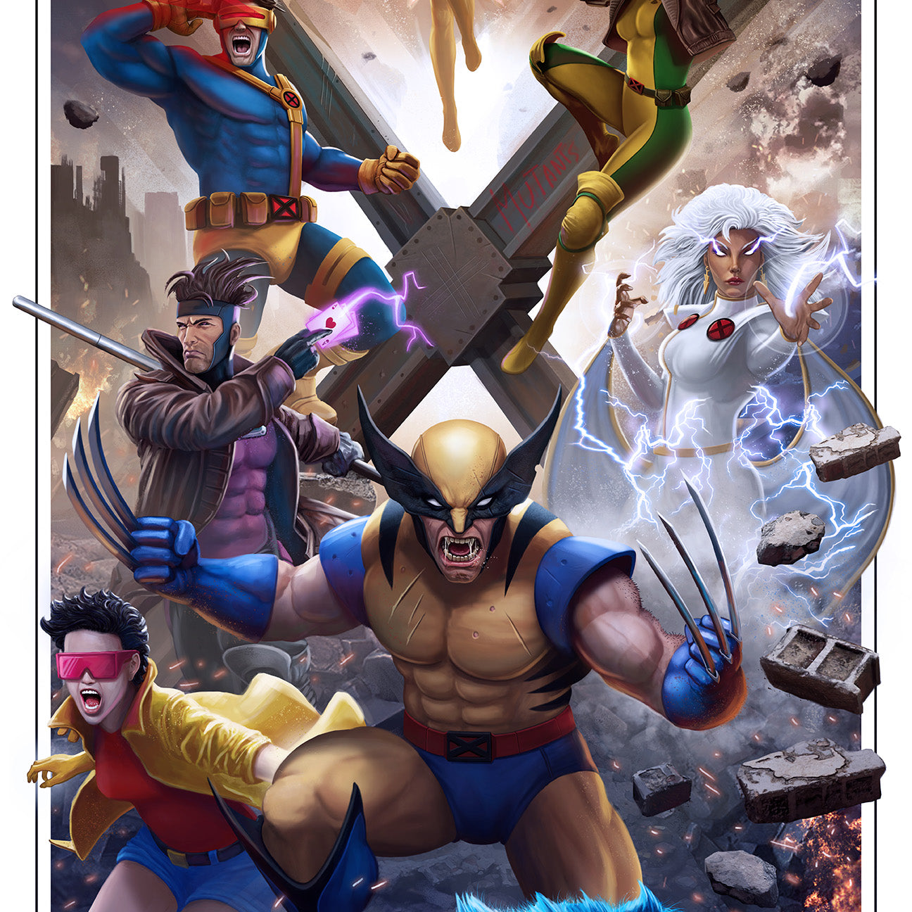 Pablo Olivera "X-Men: The Animated Series" Variant