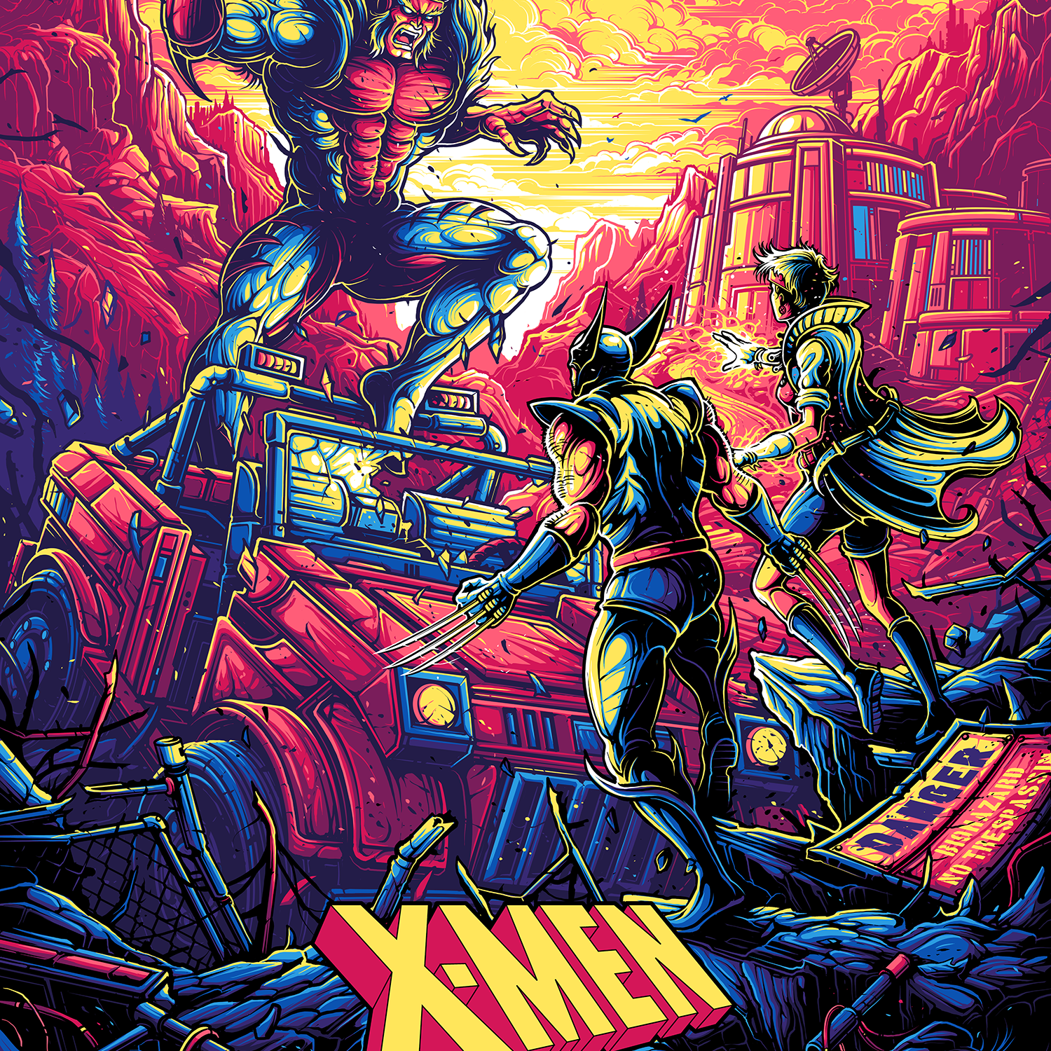 Dan Mumford "X-Men vs. Sabretooth"
