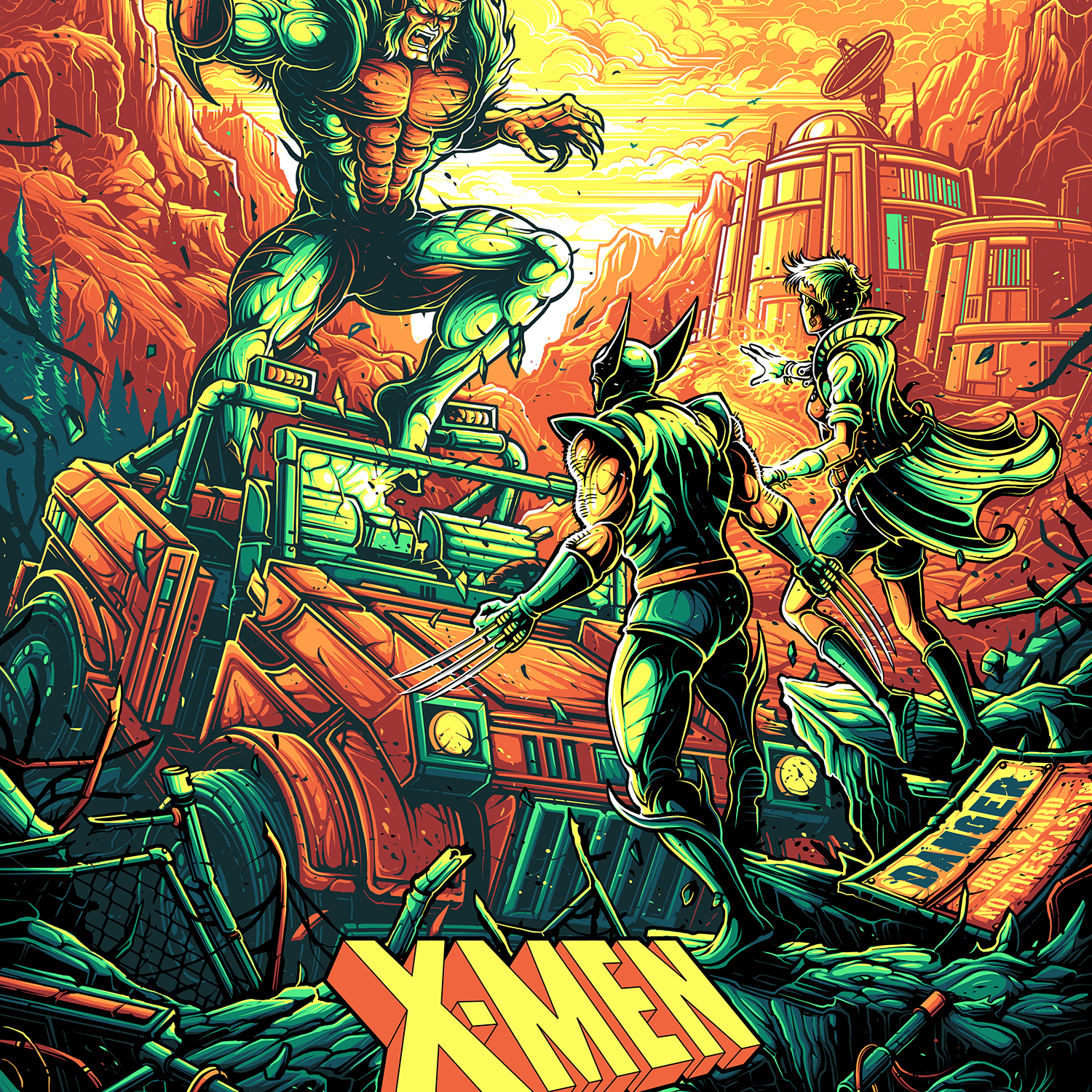 Dan Mumford "X-Men vs. Sabretooth" Variant