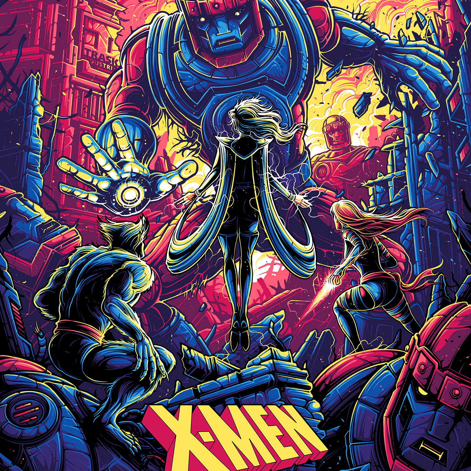 Dan Mumford "X-Men vs. Sentinels"