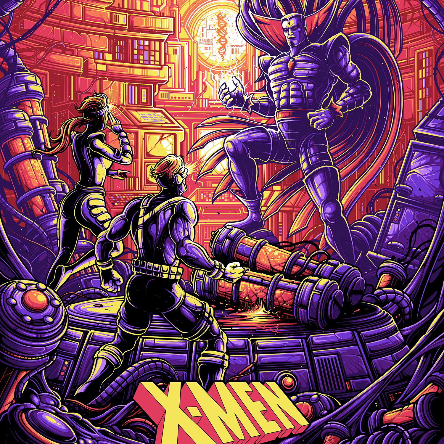 Dan Mumford "X-Men vs. Sinister" Variant