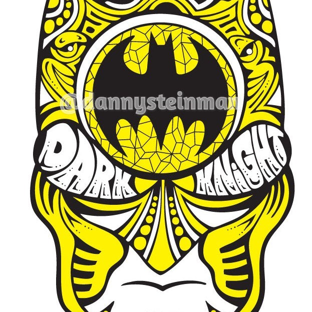 Danny Steinman "The Dark Knight: Yellow Stinger" Enamel Pin