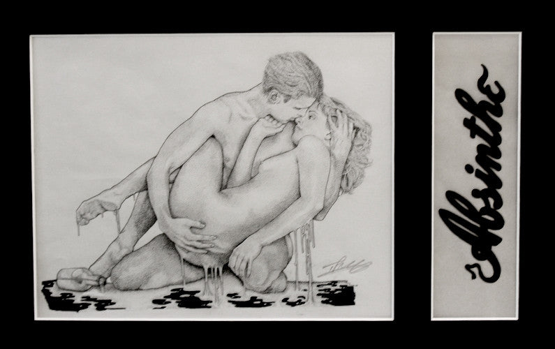 Timothy Pittides "Absinthe" Original Ink